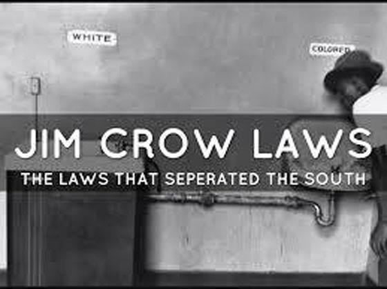 The Jim Crow Laws