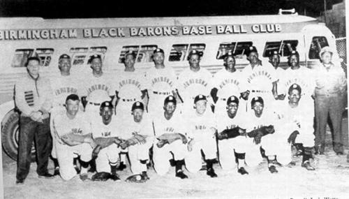 BIRMINGHAM BLACK BARONS 8X10 TEAM PHOTO BASEBALL PICTURE NEGRO LEAGUE