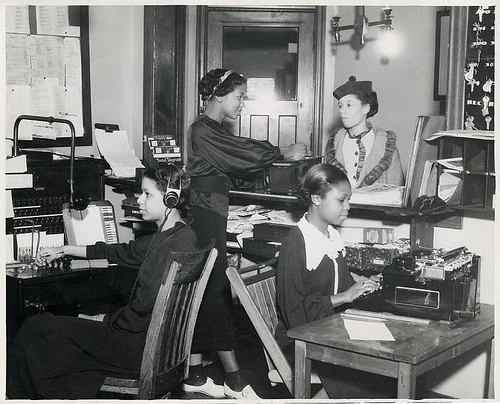 African American Office Clerks