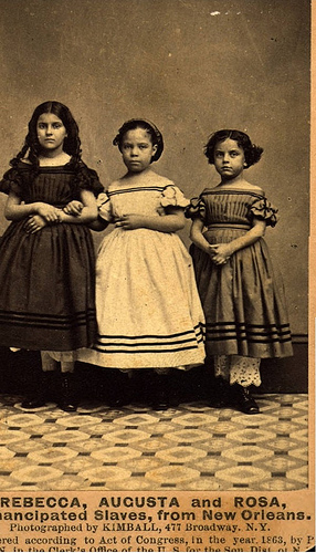 The Emancipation of Rebecca, Augusta & Rosa | 1863.