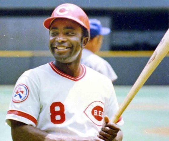 Baseball star Joe Morgan of Cincinnati Reds fame