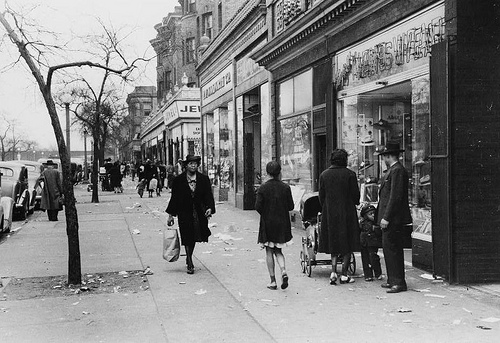 African American Street Scene, Chicago, 1941