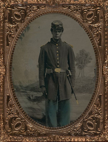 Portrait of Black Union Soldier | 1864